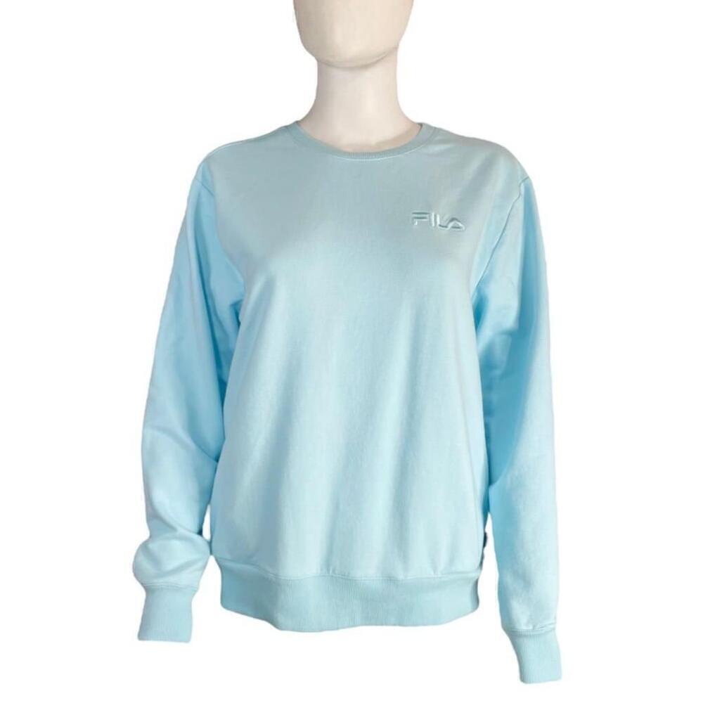 FILA Sweatshirt Light Blue Women's Medium